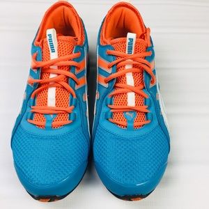 PUMA Eco Ortholite Running Shoes blue/orange